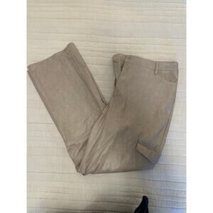 Bagatelle L Faux Leather Cargo Pants